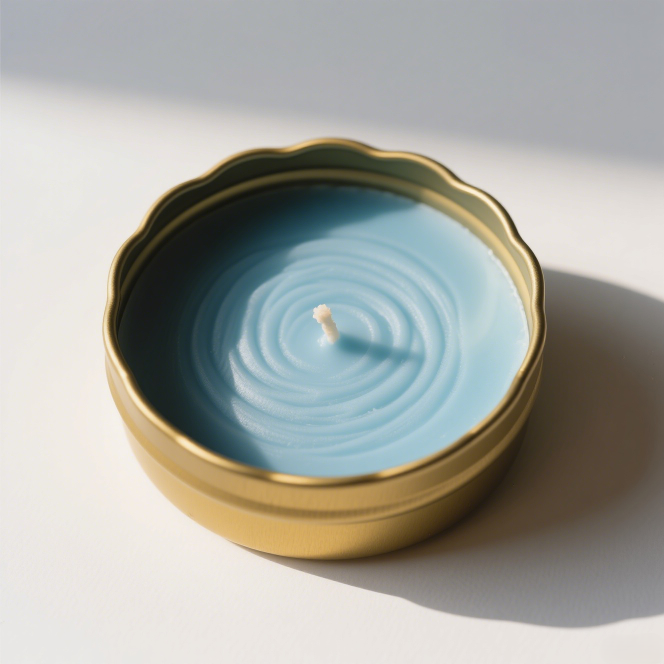 Heart of the Lake · Serene Blue Ripple Scented Candle