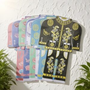 H75 傳統衣服造型剪紙工藝