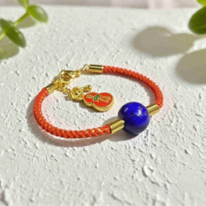 H7 Lapis Lazuli Red Bracelet