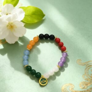 H21  Beaded Bracelet: Full of Positive Energy